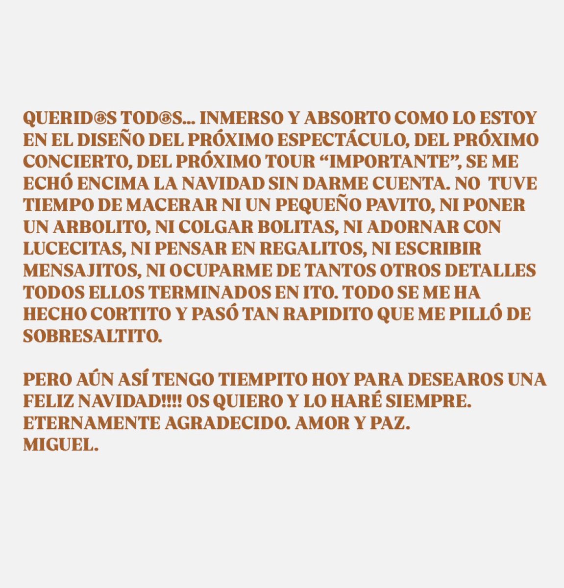 Miguel Bosé tweet media