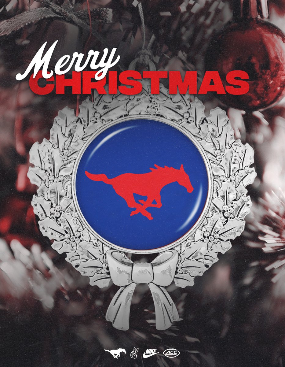 Merry Christmas from SMU Football 🎄✌️

#PonyUp