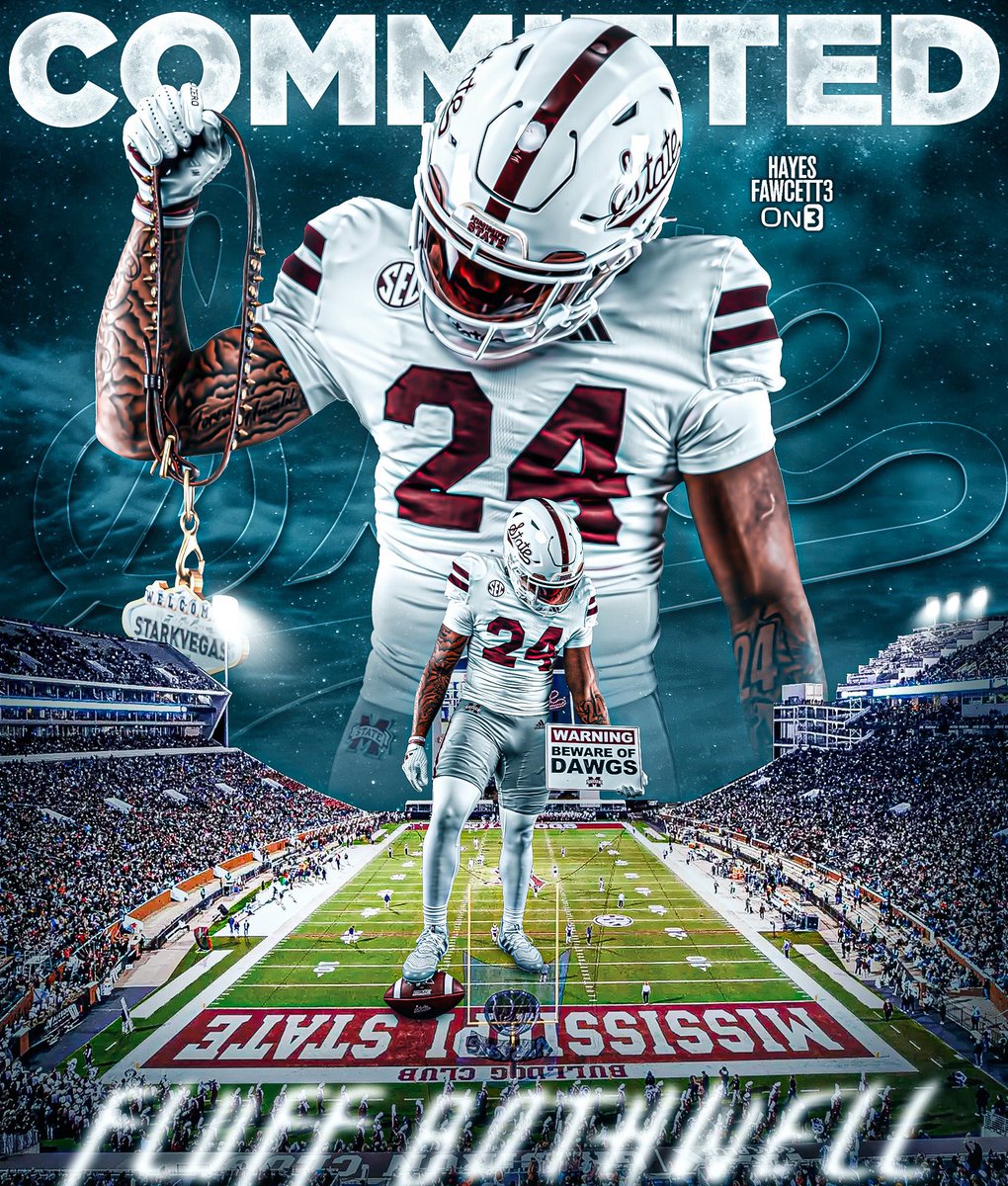 JEFF LEBBY

Top-3 QB — Luke Kromenhoek — AND Top-3 RB — Fluff Bothwell — in the transfer portal have committed to Mississippi State

That’ll play 🔥