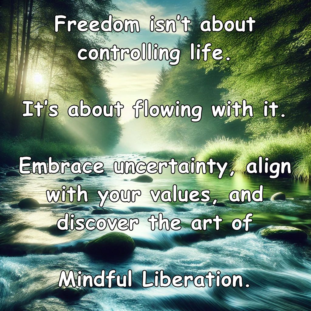 marklockyer1959's tweet image. 🌊 Flow with Life's Rhythms 🌿

Discover the Framework of Mindful Liberation: a philosophy blending mindfulness, Taoism, and more to embrace uncertainty and live authentically.

✨ Read the essay + FAQ: marklockyer.com
