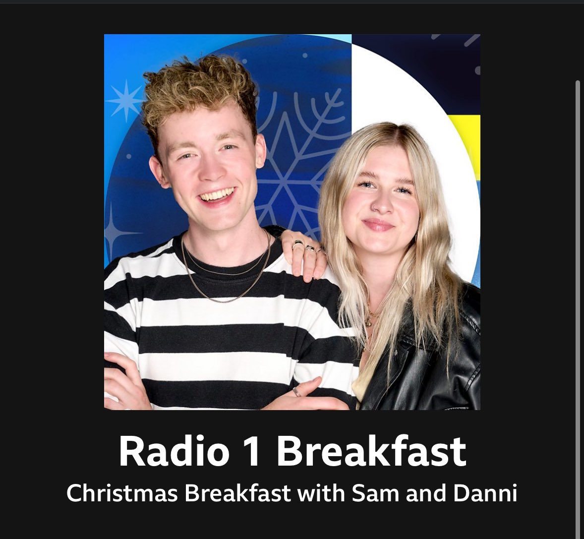 sam macgregor (@sam__macgregor) on Twitter photo whenever you wake up tomorrow morning, we’ll be here <a href="/BBCR1/">BBC Radio 1</a> !! ❄️
whatever your day looks like, come start it with us and say hello 👋
a big dream gig this ~ such a privilege to share such a special day with you on the radio 🙏
⏰ 0700-1100
🔗 bbc.co.uk/sounds/play/li… whenever you wake up tomorrow morning, we’ll be here <a href="/BBCR1/">BBC Radio 1</a> !! ❄️
whatever your day looks like, come start it with us and say hello 👋
a big dream gig this ~ such a privilege to share such a special day with you on the radio 🙏
⏰ 0700-1100
🔗 bbc.co.uk/sounds/play/li…