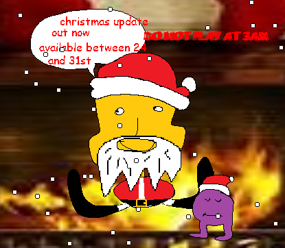 TarnaCrew's tweet photo. MERRY CHRISTMAS!! #christmas 
To celebrate, MAKE a pcikle chin has been updated!
Now, a special Christmas mode will activate if your system date is between December 24th and 31st!
Link: https://t.co/a7MNgqv2Dm
#sheriffdomestic #petscop #makeapciklechin https://t.co/24Pft6vgL6