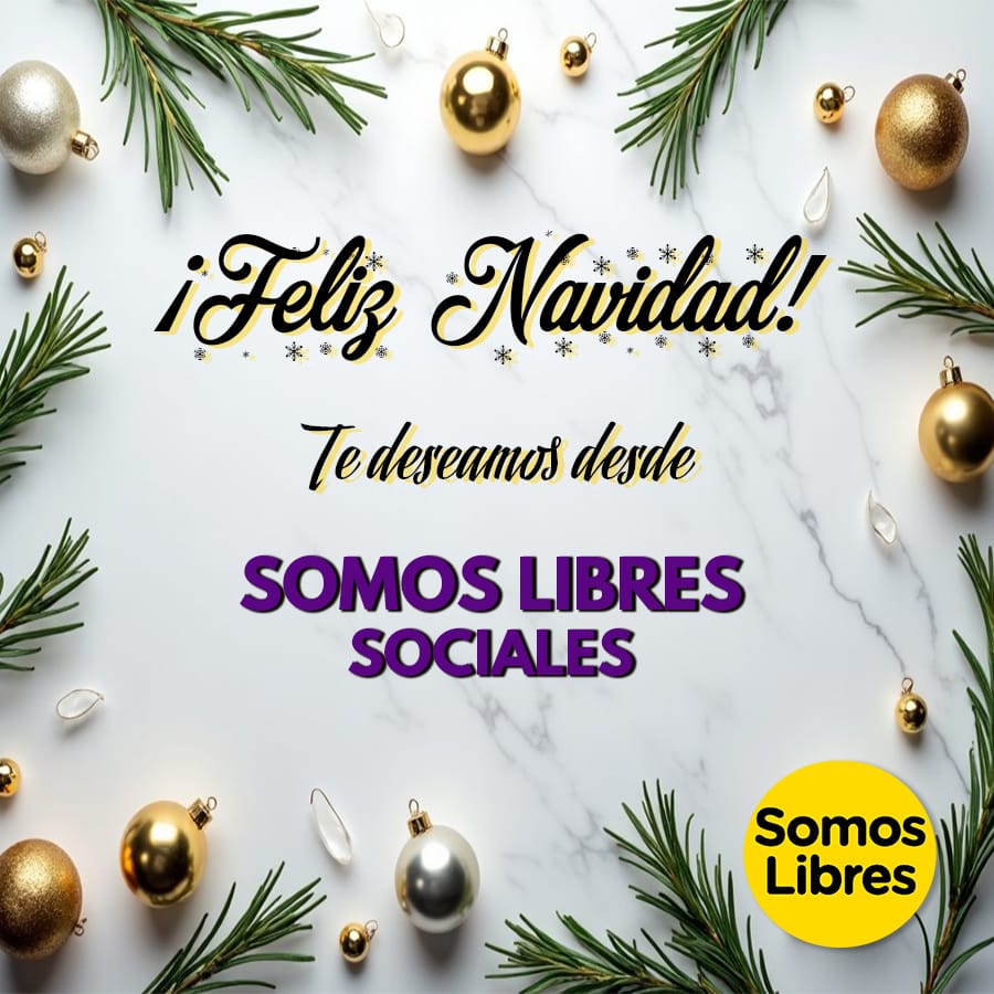 SomosLibresSoc's tweet photo. ¡Desde somos libres sociales les deseamos a todos una excelente noche buena y feliz navidad a todos! https://t.co/UUlrH9lUWb