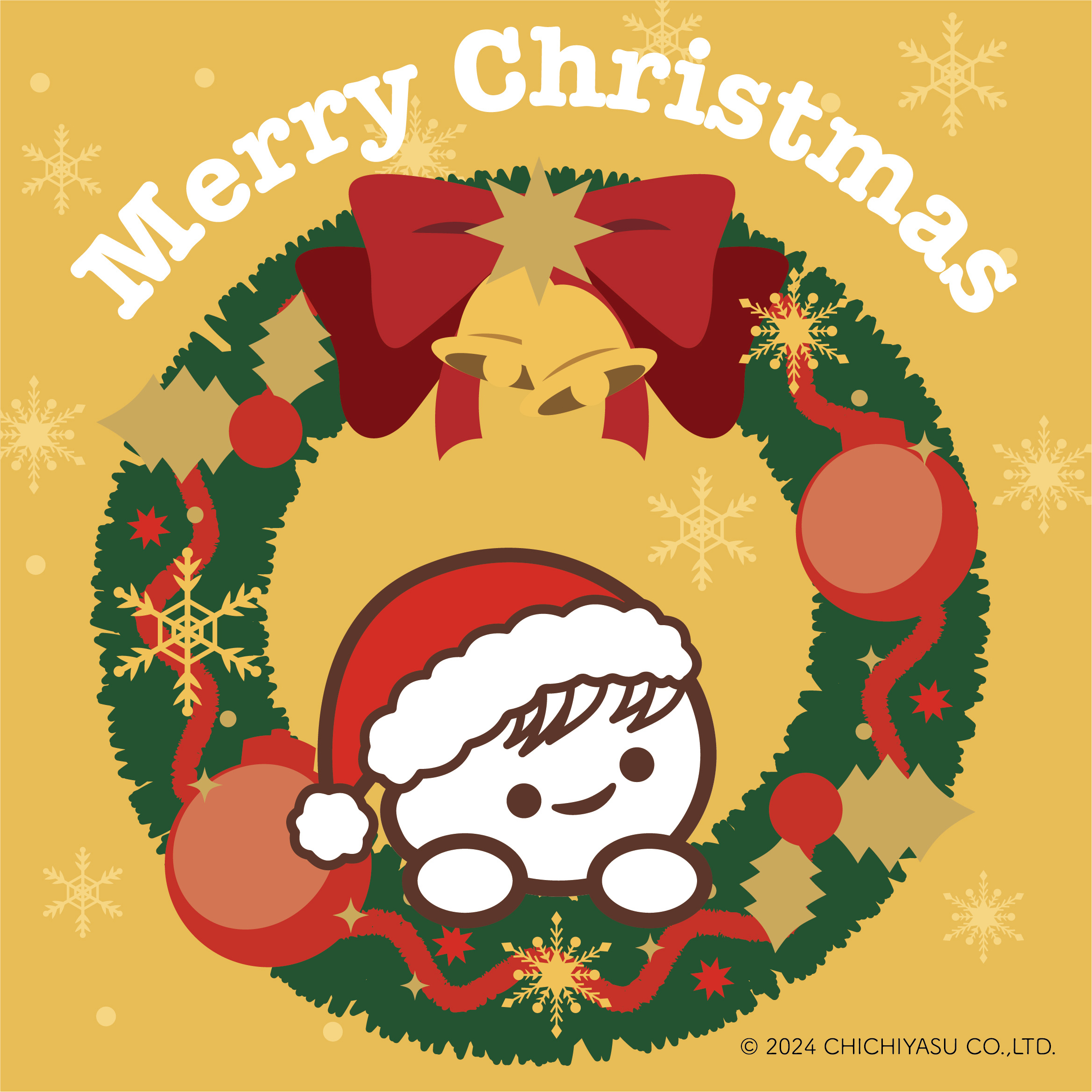 葉日月様ご予約ꕤメリーボンボン☆クリスマス・ラウンドポーチꕤhandmade♪ 葉日月様ご予約ꕤメリーボンボン☆クリスマス・ラウンドポーチ