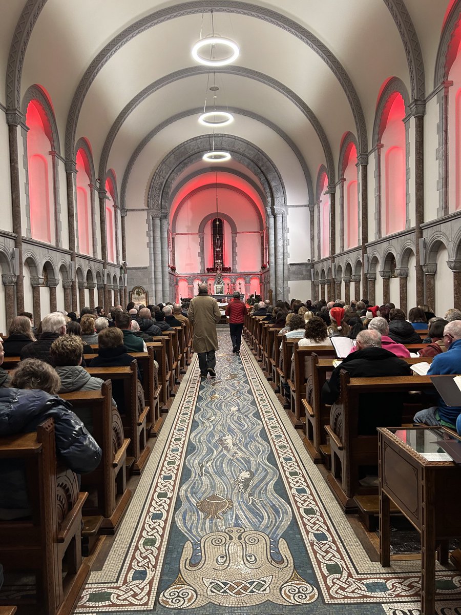 Just about to celebrate the midnight Mass in the Honan Chapel at UCC..  wishing all of you the blessings of this season.