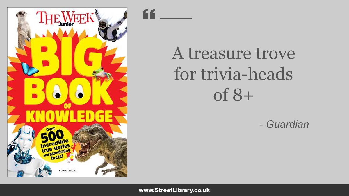 StreetLibraryUK's tweet image. #StreetLibrary #Christmas #Giveaway

Win a £20 @Waterstones voucher 🎅

@theweekjunior #BigBookOfKnowledge ~ @BloomsburyEd

RT, follow and tag friends to enter

UK only. Ends 31/12/24. Sponsored by @dotscotregistry

ataxia.scot/street-library/