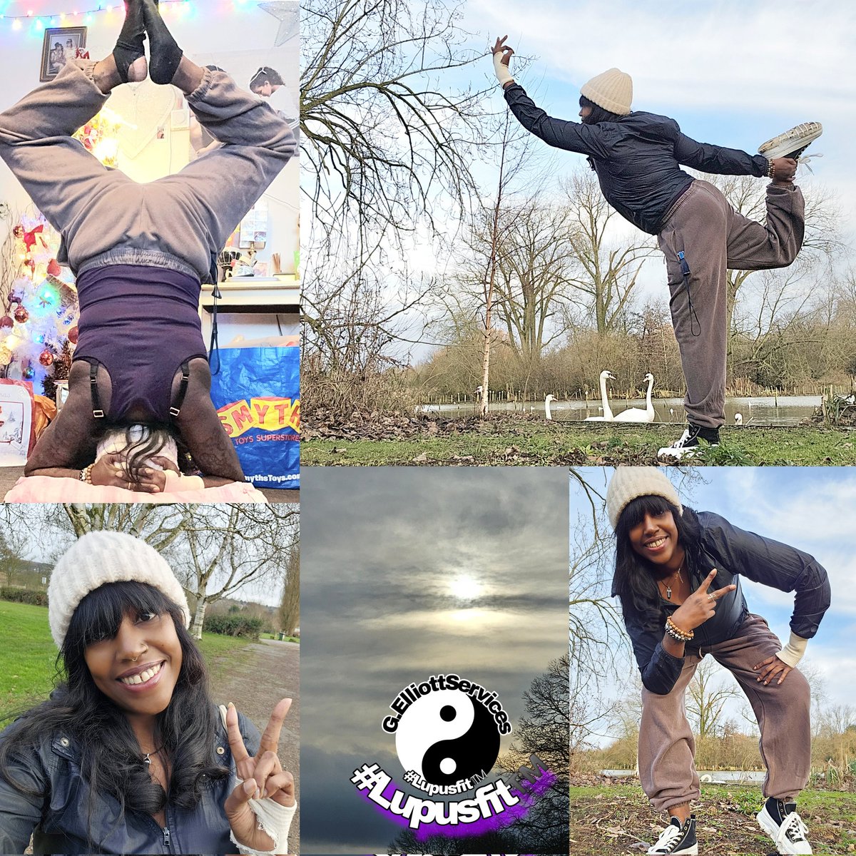 GeorgiaEinstein's tweet photo. #ChristmasEve #indoor #outdoor @WicksteedPark #nature #winter #active  G.ElliottServices Lupusfit™️ #freelance #mind #body #yoga #fitness #health #wellbeing #muscle #tone #strength #stretch #heart #exercise #goals #Motivation General &amp; #Lupus #raynauds #CKD #advocate #awareness https://t.co/5jq1kcevJI