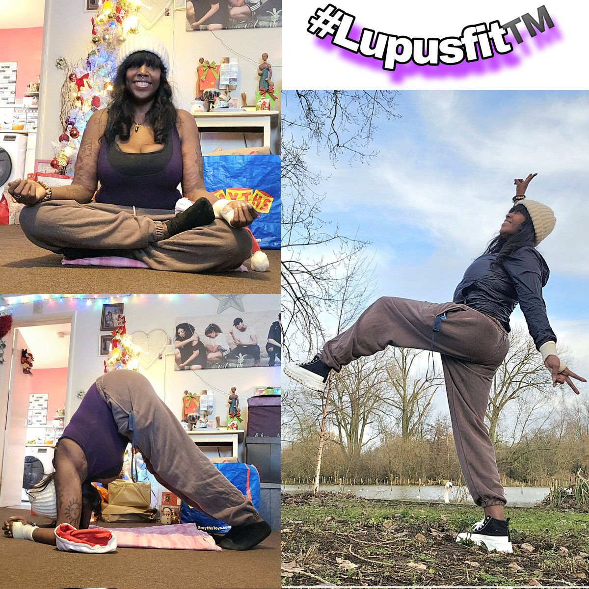 GeorgiaEinstein's tweet photo. #ChristmasEve #indoor #outdoor @WicksteedPark #nature #winter #active  G.ElliottServices Lupusfit™️ #freelance #mind #body #yoga #fitness #health #wellbeing #muscle #tone #strength #stretch #heart #exercise #goals #Motivation General &amp; #Lupus #raynauds #CKD #advocate #awareness https://t.co/5jq1kcevJI