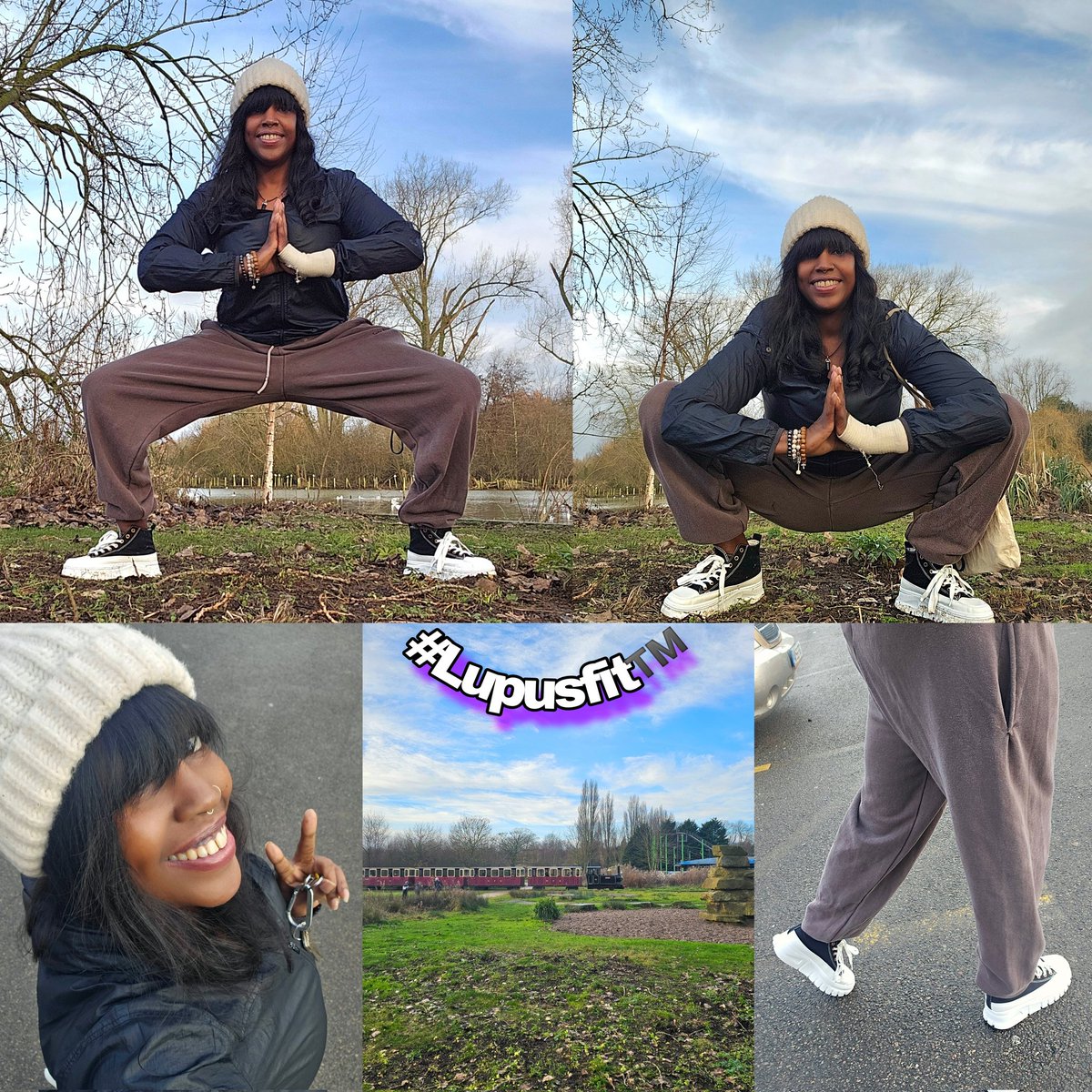GeorgiaEinstein's tweet photo. #ChristmasEve #indoor #outdoor @WicksteedPark #nature #winter #active  G.ElliottServices Lupusfit™️ #freelance #mind #body #yoga #fitness #health #wellbeing #muscle #tone #strength #stretch #heart #exercise #goals #Motivation General &amp; #Lupus #raynauds #CKD #advocate #awareness https://t.co/5jq1kcevJI