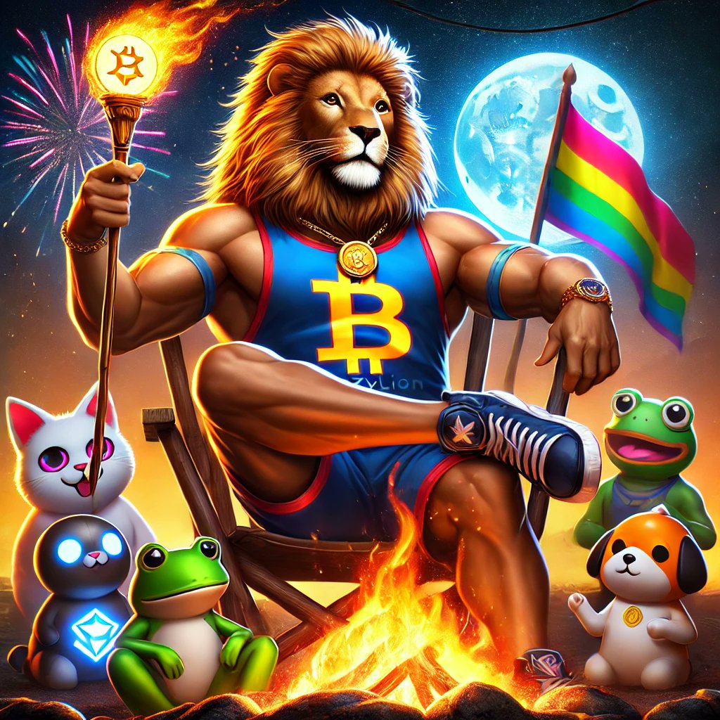 LazyLionMeme's tweet photo. There is a new king in the kingdom. https://t.co/XkHBmNVDKN