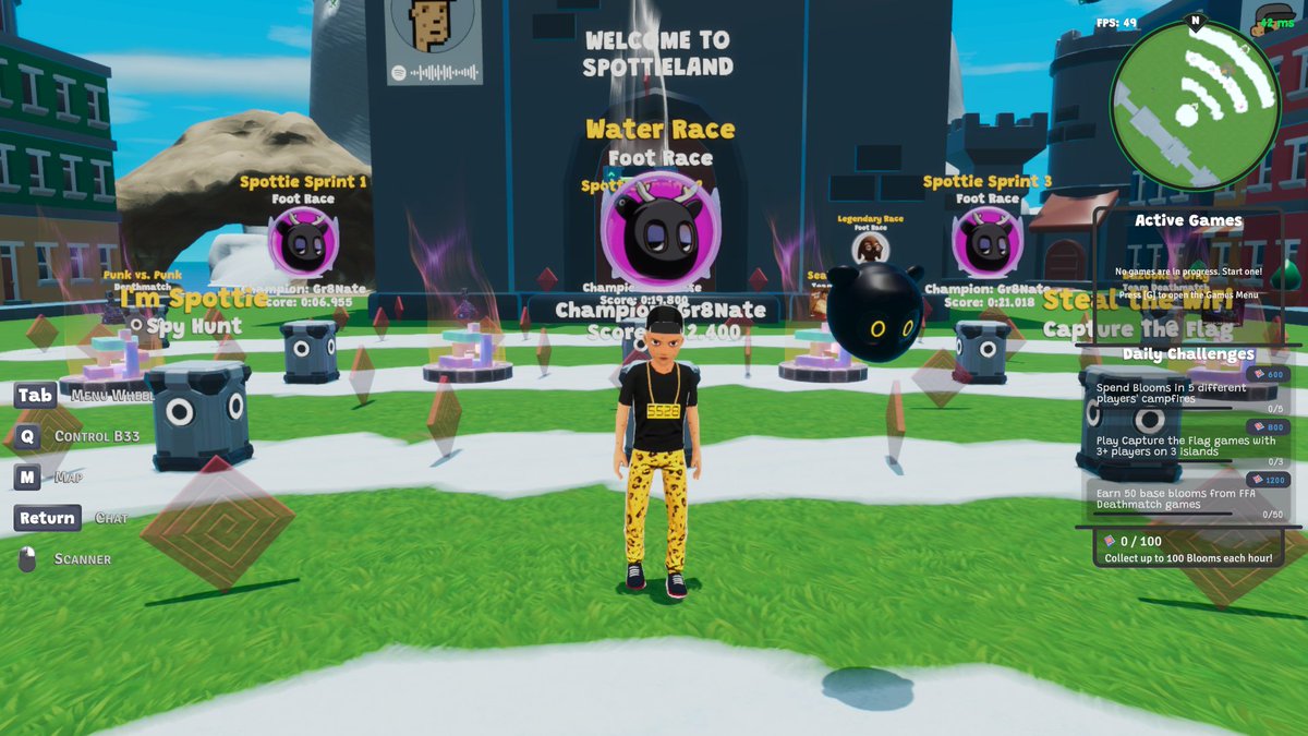 🚨 50 BLOOMS DAILY 🚨

ADD @SPOTTIELAND TO YOUR FAVORITE ISLANDS ON @NIFTY_ISLAND THIS IS THE KING'S ALPHA 🛜🏝️