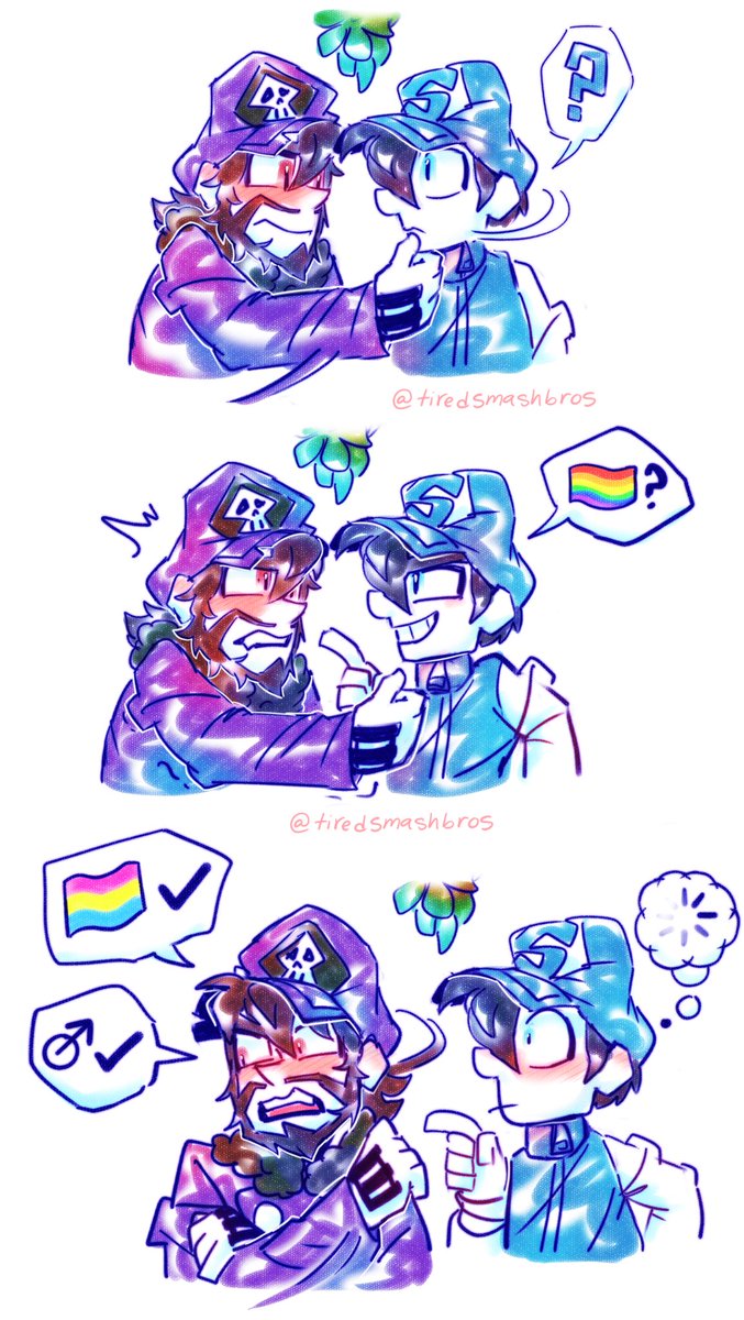 tiredsmashbros's tweet photo. 🌿🎄🧢
a lil homo christmas 
#SMG4 #smg34 #smg4fanart #smg3 #gay https://t.co/XyY0vOqNhi