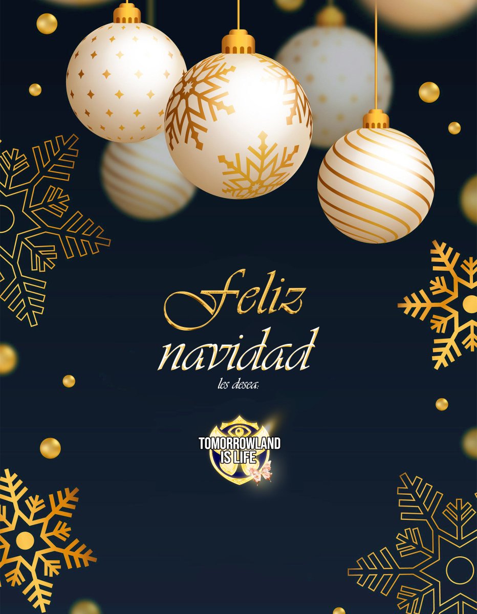 tomorrowislife's tweet photo. Que el amor y la armonía acompañen tu hogar en esta Navidad.
Tomorrowland is Life les desea una Feliz Navidad. 🎄🎁 https://t.co/uMYEBKe1uj