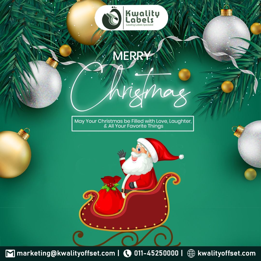 KwalityOffset's tweet image. 🎄✨ May this Christmas bring you joy, love, and peace. Merry Christmas to you and your family.🎅🎁
.
.
#KwalityLabels #MerryChristmas #JoyfulHolidays #ChristmasMagic #SeasonOfLove