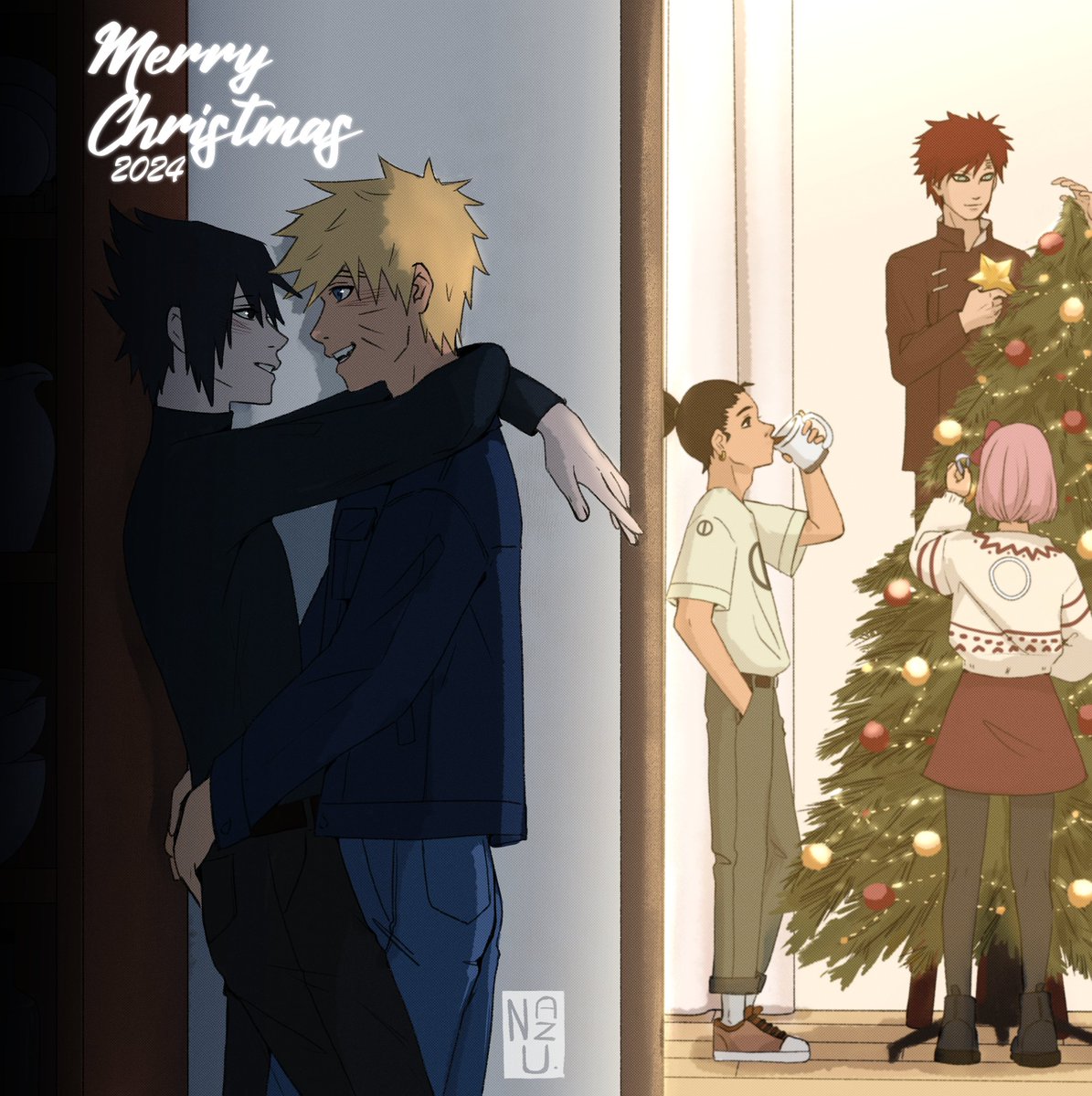 ✨🎄MERRY CHRISTMAS🎄✨ 🍥🍅
#Narusasu #narutoxsasuke #sns