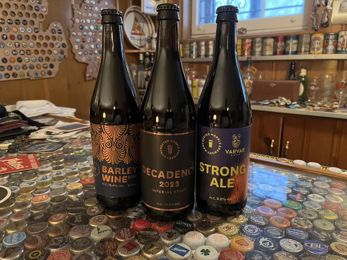Best selection of Marble beers in Minnesota. One of these will welcome Christmas tonight.