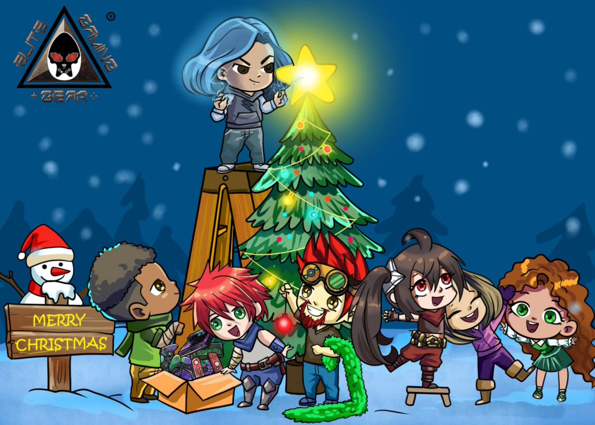Merry Christmas from the crew at Elite Gaming Gear! Gear up. Game on.