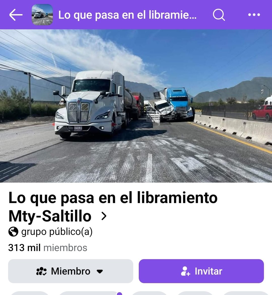gueraderanch0's tweet photo. Tu te peleas con señoras en facebook y yo con señores traileros del libramiento en facebook, no somos iguales https://t.co/OZH0FOKUPx