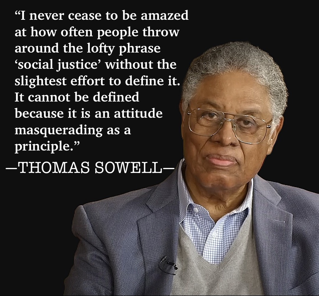 You can't define "social justice." He's right.