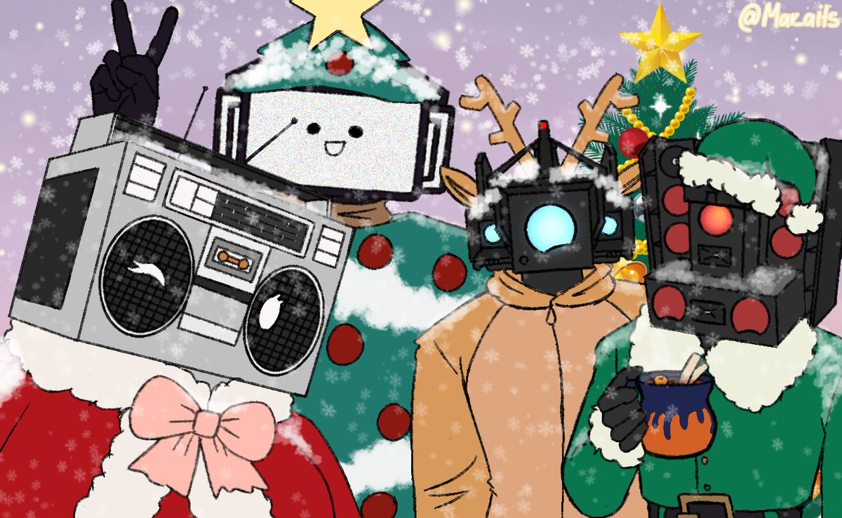 _Arlene_it's tweet photo. ¡FELIZ NAVIDAD!
🎄🎁🎆✨️✨���

#SKIBIDITOILET #skibidi_toilet #SKIBIDITOILEToc #MerryChristmas https://t.co/oEX5d4LAlX