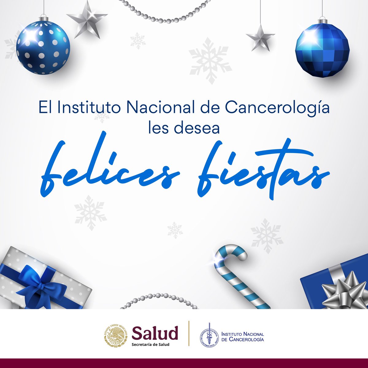 incanMX's tweet photo. ¡El Instituto Nacional de Cancerología te desea unas felices fiestas! https://t.co/CZNNflNxuj