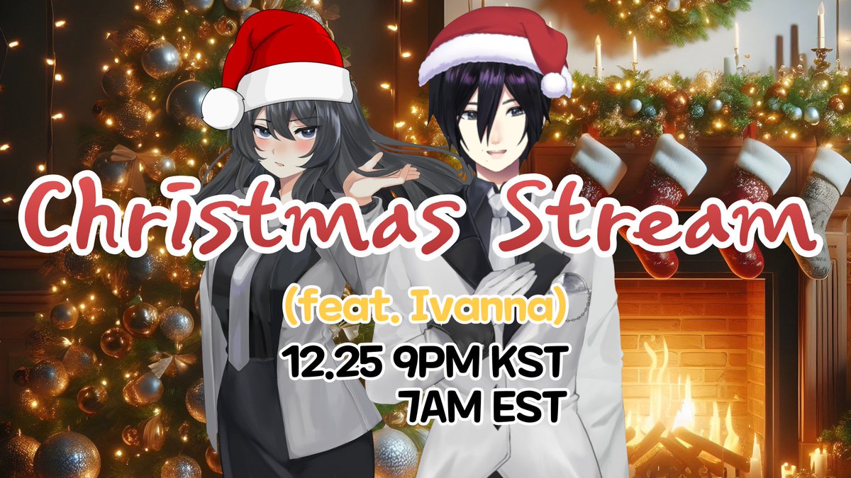 IvanYurilcecil's tweet photo. #Butler_live #ENVtuber #Vtubers #VtubersEN
Merry Christmas/Happy Holidays, masters!
I am happy to announce that we have a collab(?) stream with my sister Ivanna on Christmas!!!
I can't wait to see you, masters!
https://t.co/LDWTcc1th4 https://t.co/fnrqvtkv50