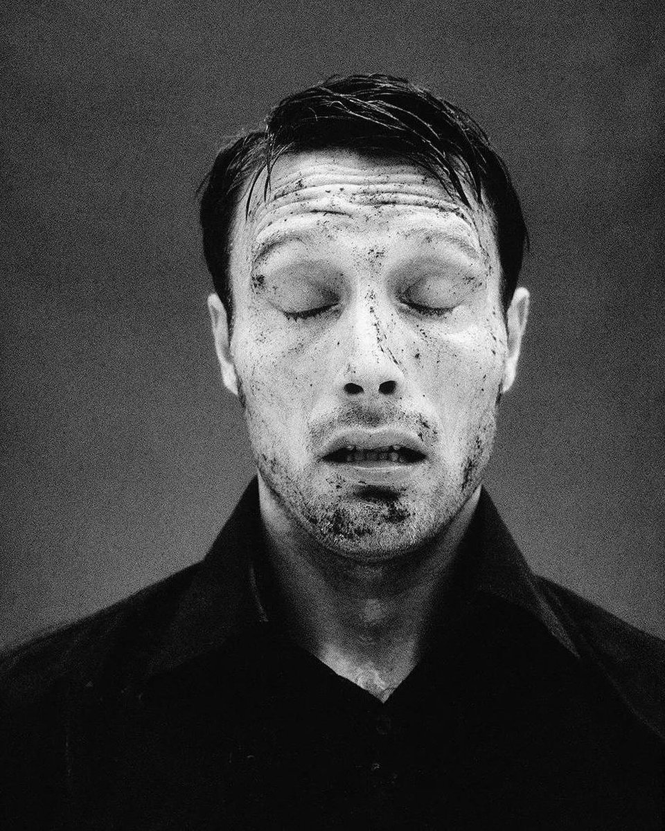 noforts's tweet image. Mads Mikkelsen, 36, photographed by Martin Juul for Euroman magazine, 2001