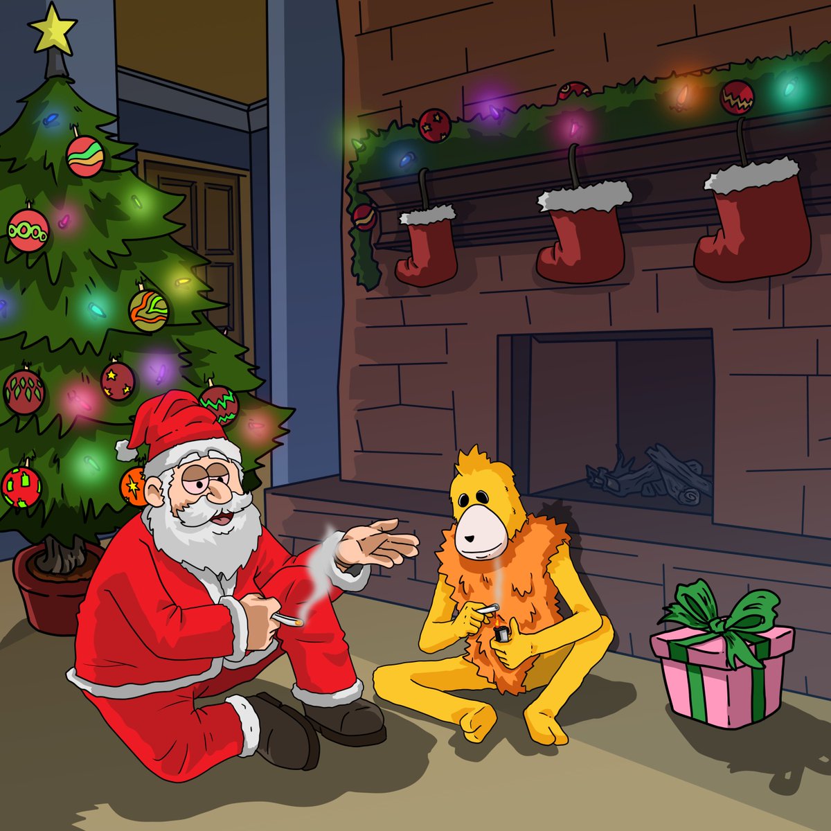 FlatEriconSol's tweet image. Santa might be a little late tonight