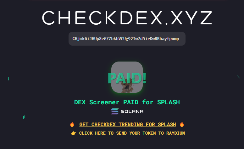 MadexSol's tweet photo. @MonstersCoins Don´t miss $SPLASH
@SplashDogCto

TG: Splash_Dog
CA: CHjmk6iJHUp8eGZZbkhVCUg92Tw7d5irDwBBhayfpump https://t.co/gDkL5JA8Zt