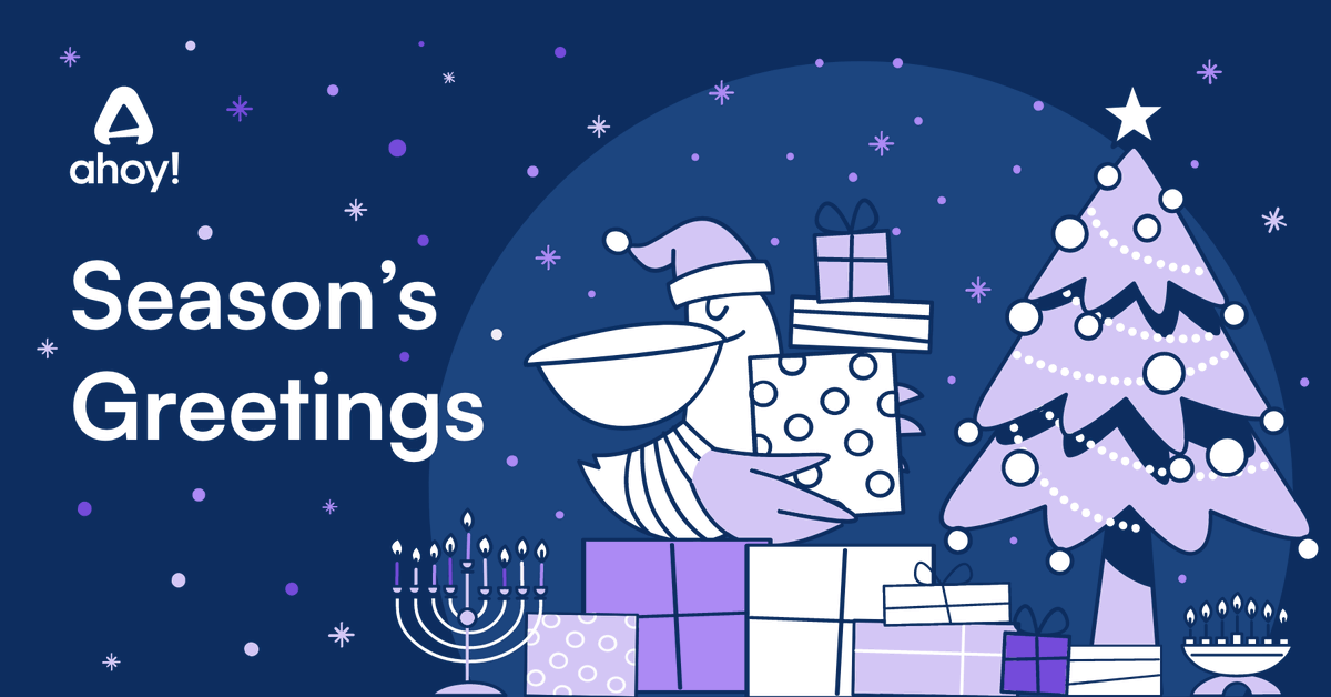 ahoy_insurance's tweet photo. May your holidays be filled with warmth, laughter, and the thrill of new adventures! As we sail into another year, we’re here to keep you and your vessel safe at every port.
Cheers to a bright and secure 2025! 🛥️✨
#holidayseason #AhoyInsurance #Ahoy #RecreationalBoating https://t.co/w4HJbQG7IN