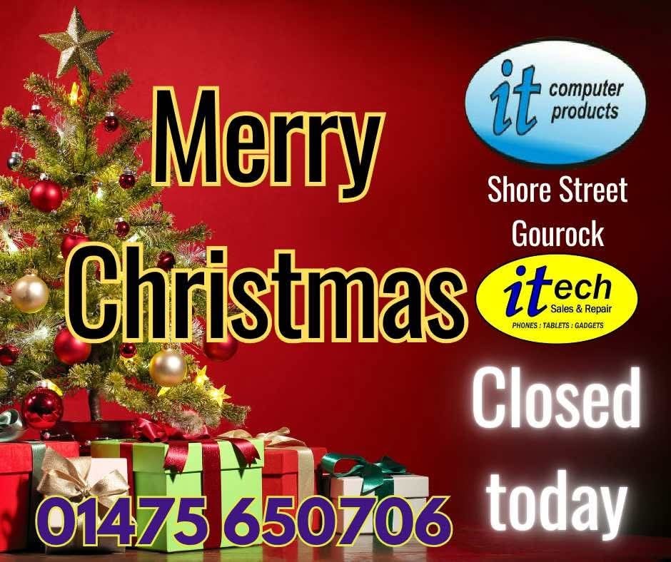 IT Computer Products (@itcomputerpro) on Twitter photo Wishing you a very happy #christmas2024 .
<a href="/itechInverclyde/">itech Inverclyde</a> - <a href="/ITComputerPro/">IT Computer Products</a>
#Inverclyde #Gourock #Scotland Wishing you a very happy #christmas2024 .
<a href="/itechInverclyde/">itech Inverclyde</a> - <a href="/ITComputerPro/">IT Computer Products</a>
#Inverclyde #Gourock #Scotland
