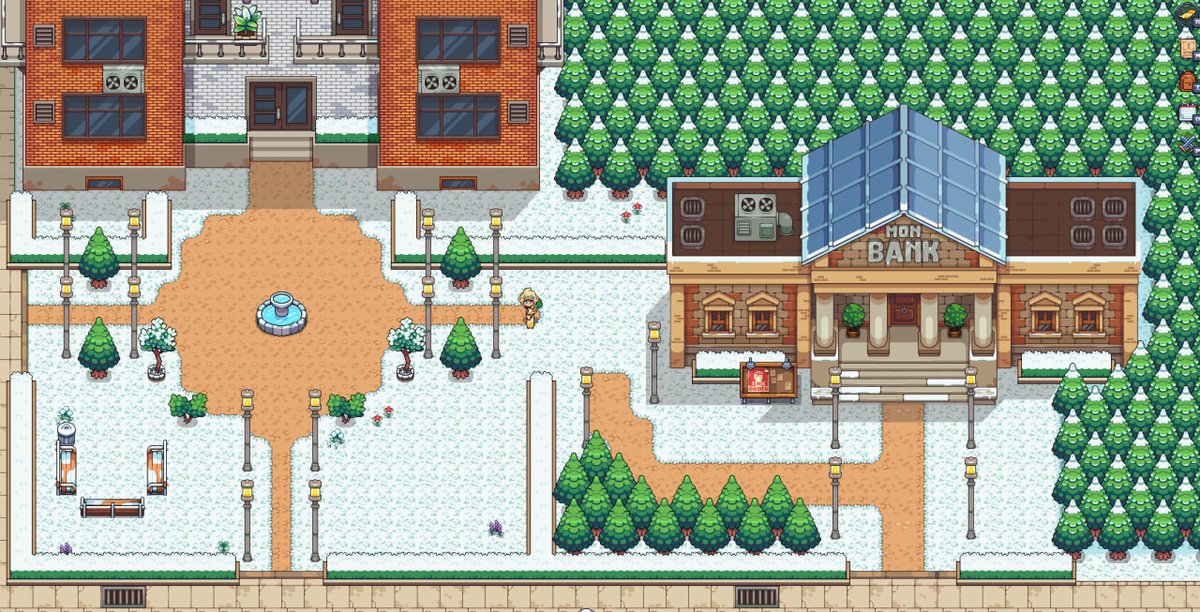maxkysaka's tweet photo. Just explored the new winter-themed design in 
@spellborne! 

The snowy landscapes and festive atmosphere make the game feel so fresh and immersive. https://t.co/Zzrvktc1ld