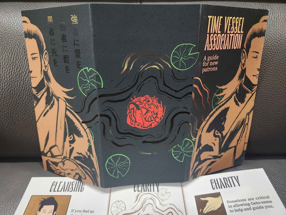 BodhisattvaZine's tweet photo. 🪷 Production Update 🪷

Our pamphlets have now arrived !

For those who walk the path towards salvation, here's a look at our specialized guide, crafted by @kenjvku and @bogactivity 🪷 https://t.co/V8LIf9hNEb