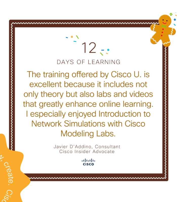 LearningatCisco's tweet image. 👋 Here&apos;s a freebie for the #neteng newbies:

Before you download Cisco Modeling Labs Free, get started with the CMLLAB Learning Path in #CiscoU Free 👉 cs.co/6019vK5wz