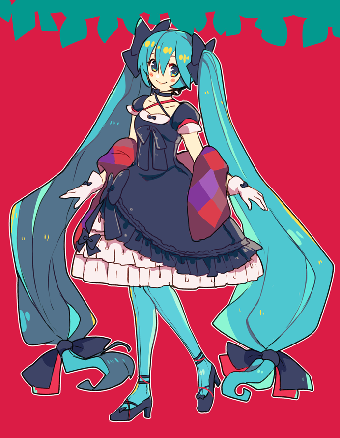 初音ミク 「メリミクリ 」|hikus☂のイラスト