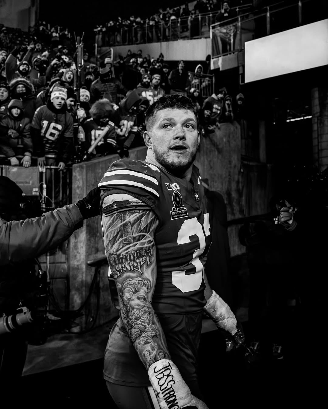 Jj Sawyer Tattoos The Story Of Jack Sawyer: Ohio State's Captain