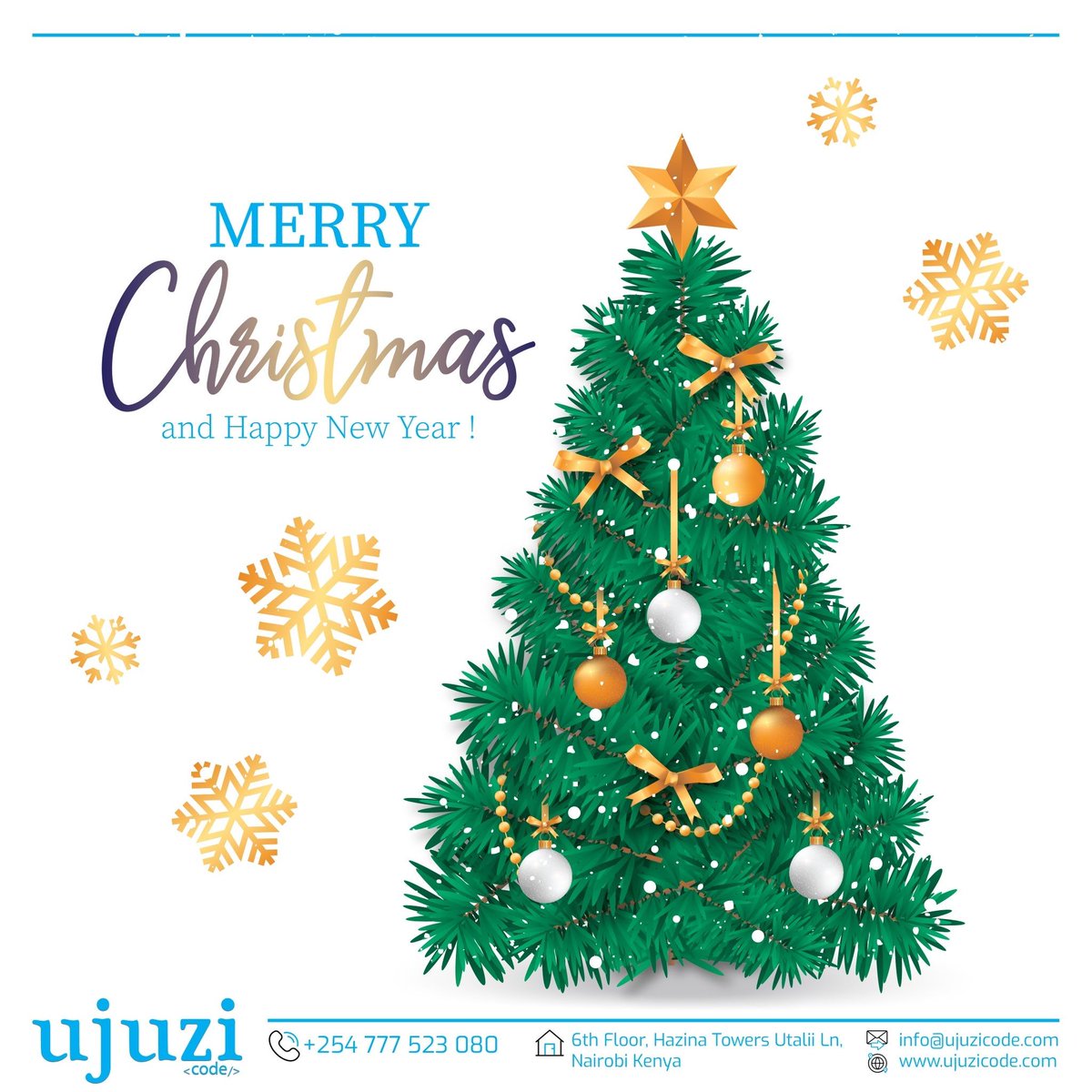 ujuzicode's tweet image. May the magic of Christmas fill your heart and home with joy. Merry Christmas!