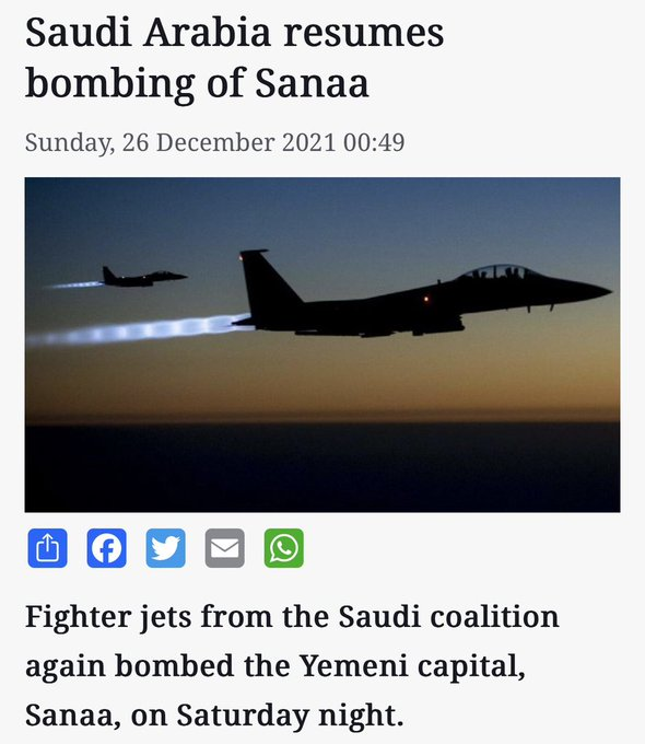 PushDemsLeft's tweet image. Biden&apos;s bombs fell on each of the last two Christmases. Will this year&apos;s be different?