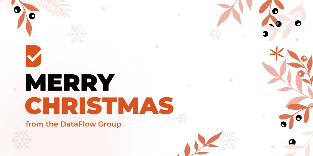 DataFlowGroup's tweet image. 🎄 Merry Christmas from all of us at the DataFlow Group!
Wishing you abundant joy, peace, and cherished moments with your loved ones. 🌟
#SeasonsGreetings #HappyHolidays #MerryChristmas #WarmWishes #DataFlow #DataFlowGroup