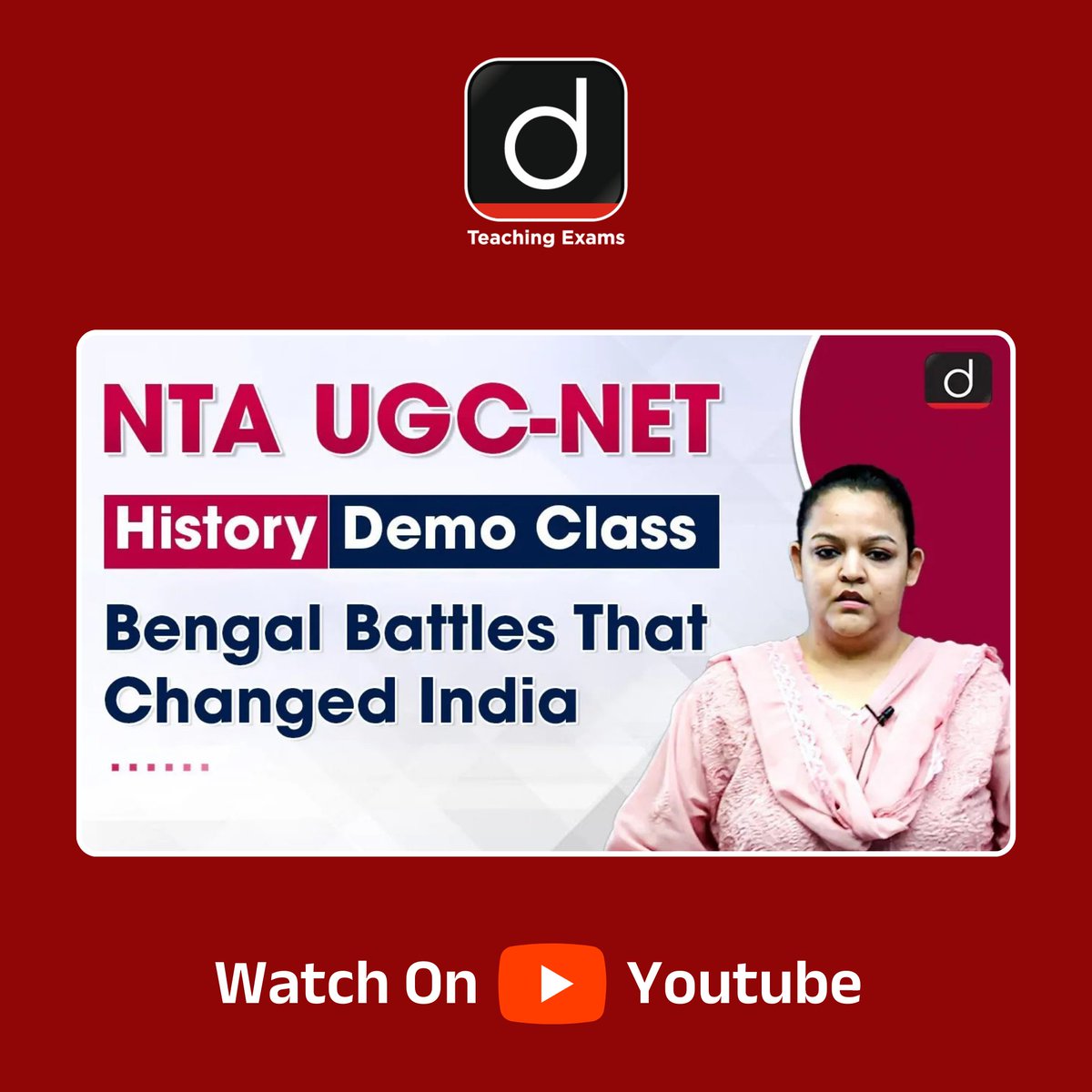 Drishtiteaching's tweet image. UGC-NET Paper-2 | History (English) | Drishti Teaching Exams
Video link: youtu.be/HxjyzcaUnf4
#DemoClass #UGCNETPaper2  #ModernIndia #EastIndiaCompany #DrishtiTeachingExams
