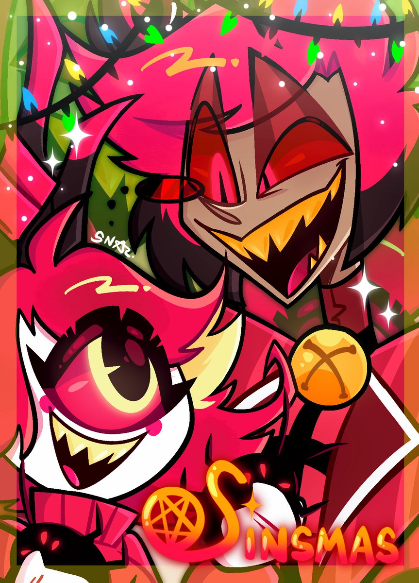 snazyros's tweet photo. 🎄❤️
#alastor #niffty #hazbinhotel https://t.co/aM3wKwVK4J