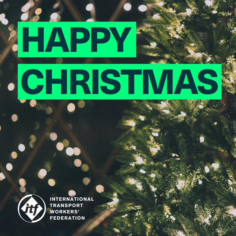 Wishing all transport workers across the globe a Happy Christmas, especially those at sea and away from their families.

Here’s to moving the world forward!