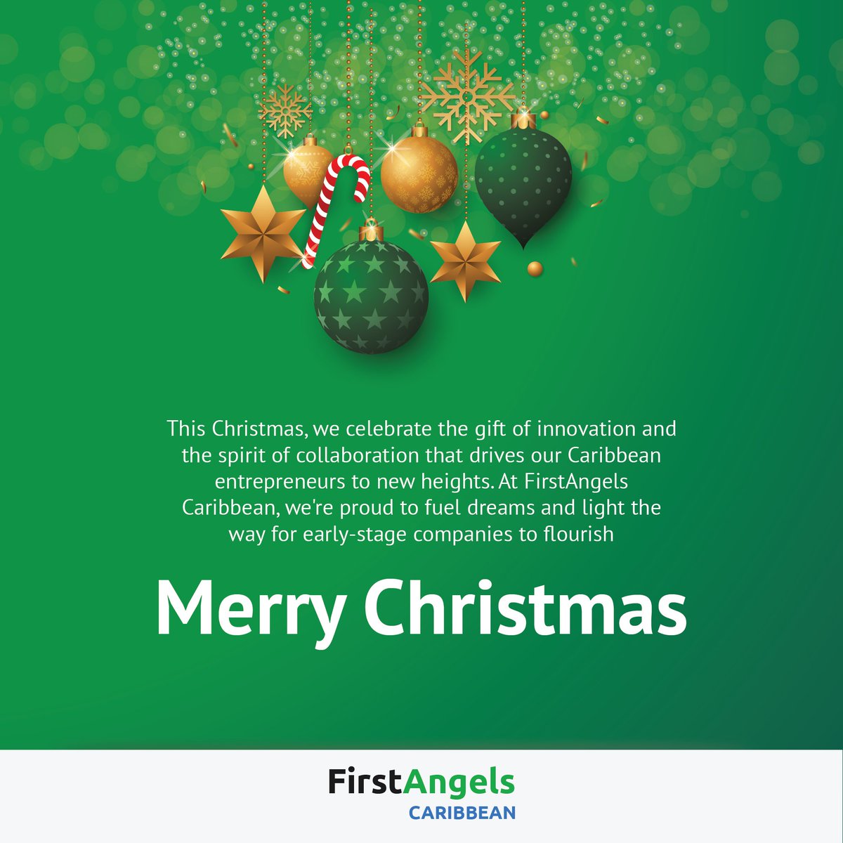 Merry Christmas from FirstAngels Caribbean! 🎄

This holiday season, we celebrate the gift of innovation and the collaboration that empowers our Caribbean entrepreneurs to reach new heights. 
#MerryChristmas #Innovation #CaribbeanEntrepreneurs #FirstAngelsCaribbean #FAC
