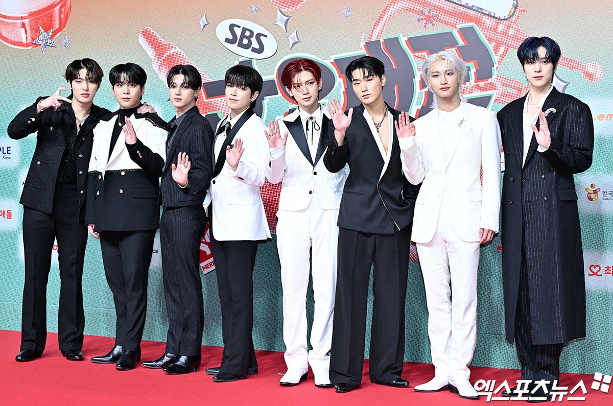 1024updates's tweet photo. [📷] ATEEZ on the 2024 SBS Gayo Daejeon Red Carpet

#ATEEZ #에이티즈 @ATEEZofficial https://t.co/czgtx4sfEZ