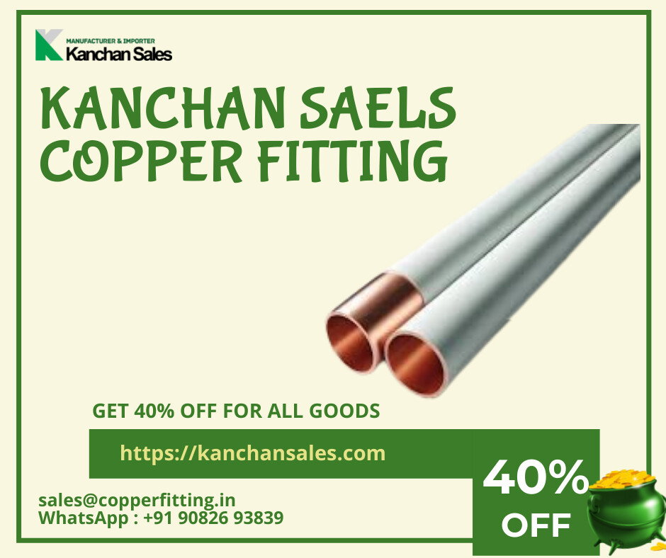 kanchansal56827's tweet image. Kanchan Sales is your partner in sustainability. Our copper fittings are 100% recyclable, helping you build eco-friendly projects without compromising on performance.
#SustainableCopper #EcoFriendlyProjects #KanchanSalesFittings

kanchansales.com/copper-plumbin…