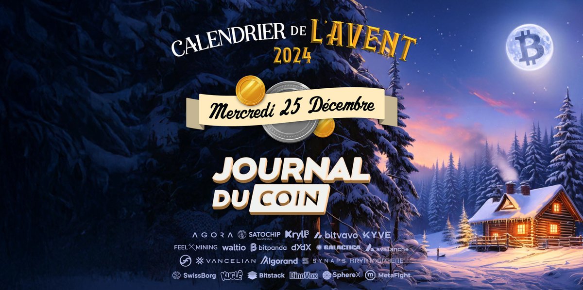 Journal du Coin (@lejournalducoin) on Twitter photo 🎅🏽 CALENDRIER DE L’AVENT - JOUR DE NOEL🎅
Pour ce dernier jour de notre calendrier de l'avent 2024, nos partenaires se sont réunis pour vous offrir plus de 1000€ de cadeaux à partager ! 😍
Pour participer :
1⃣ Follow <a href="/LeJournalDuCoin/">Journal du Coin</a> et le compte des partenaires ci-dessous
2⃣ 🎅🏽 CALENDRIER DE L’AVENT - JOUR DE NOEL🎅
Pour ce dernier jour de notre calendrier de l'avent 2024, nos partenaires se sont réunis pour vous offrir plus de 1000€ de cadeaux à partager ! 😍
Pour participer :
1⃣ Follow <a href="/LeJournalDuCoin/">Journal du Coin</a> et le compte des partenaires ci-dessous
2⃣