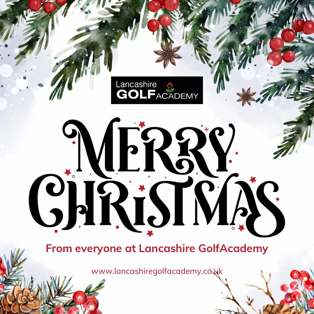Merry Christmas from all the team at the Lancashire Golf Academy 🎅🎄