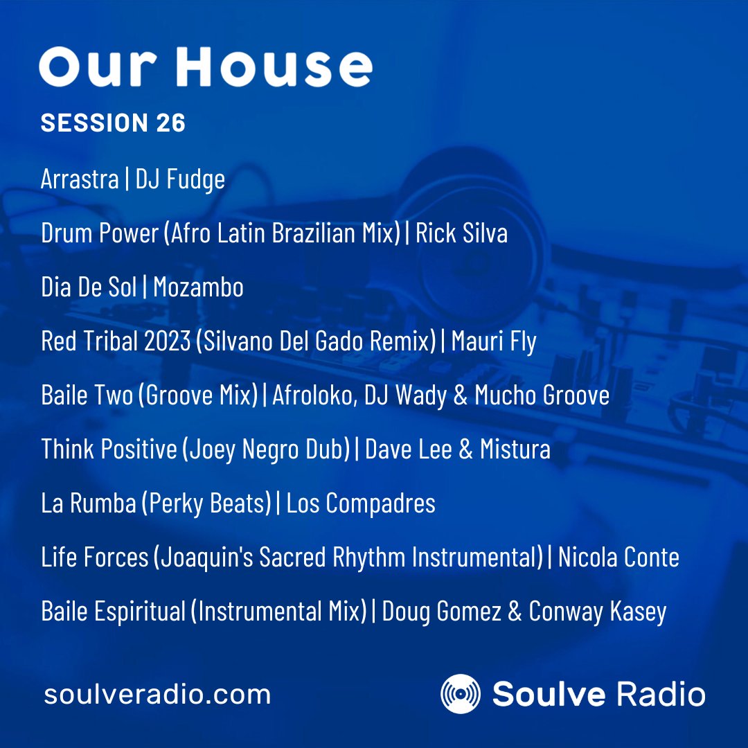 soulveradio's tweet image. 🎄 ¡Feliz Navidad! 🎵 Merry Christmas and a Happy New Year!🎉 Enjoy this uplifting #djmix of #LatinHouse to celebrate with! 🔊🎶✨Feat. @djfudge_ #RickSilva #Mozambo #MauriFly  @SilvanoDelGado #Afroloko #DJWady #DaveLee #Mistura  @joeclaussell #DougGomez
👉mixcloud.com/soulveradio/ou…