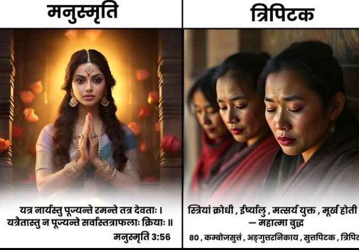 दाँव पर सब कुछ लगा है, रुक नहीं सकते,
टूट सकते हैं मगर हम झुक नहीं सकते।

#मनुस्मृति_अमरग्रंथ_है