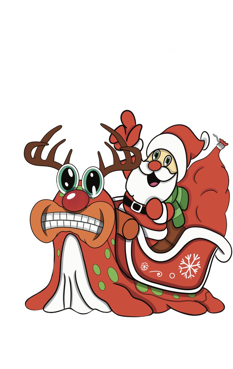 Tricky Creations™️ (@jessmiketrick) on Twitter photo I just checked with Norad... Santa had to ditch Rudolph. But no worries Snaildolph may not be as fast but makes up for it with a deep paranoia. Things he thinks are chasing him keeps him moving faster than the average snail.
#TrickyCreations <a href="/TwitchyTides/">Twitchy Tides</a> #MerryTrickmas I just checked with Norad... Santa had to ditch Rudolph. But no worries Snaildolph may not be as fast but makes up for it with a deep paranoia. Things he thinks are chasing him keeps him moving faster than the average snail.
#TrickyCreations <a href="/TwitchyTides/">Twitchy Tides</a> #MerryTrickmas